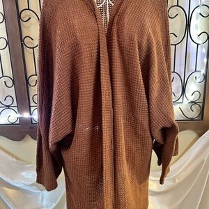 Cozy Brown Cardigan Sweater
